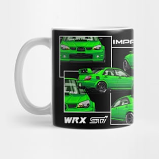 Impreza hawkeye WRX STI, JDM Mug